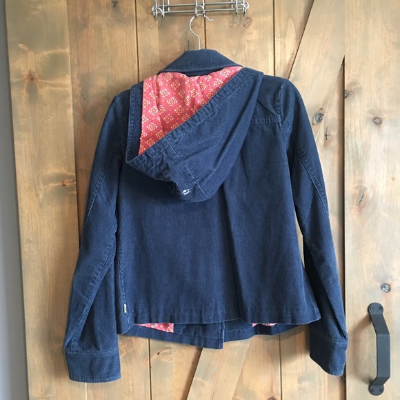 Billabong blue corduroy coat - Picture 6 of 12